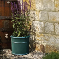 Malay Cylinder Green Plant Pot - 31cm -Westland Garden Deals Store 13176810 1894933182442698