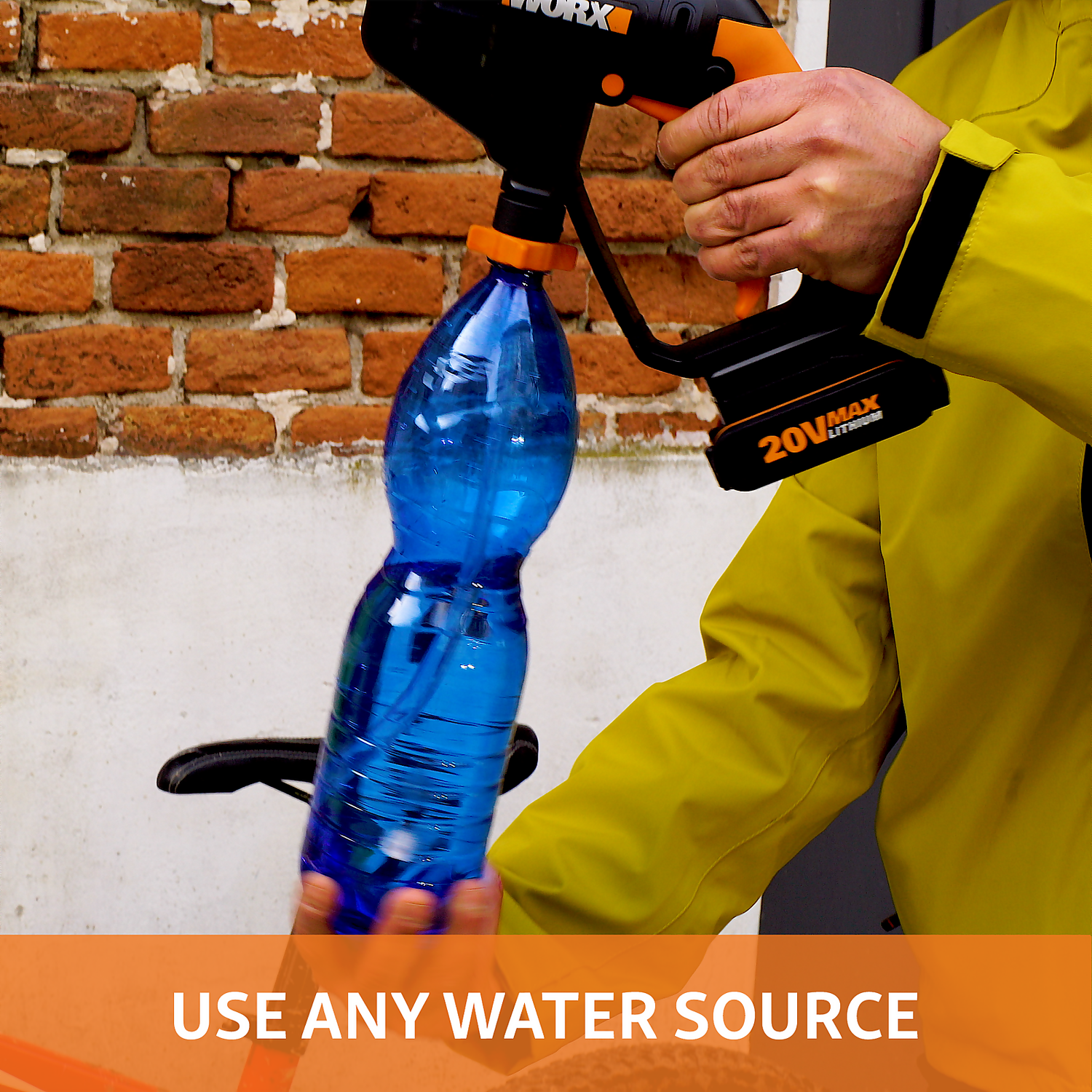 Worx Hydroshot Cordless Pressure Washer 5 Worx Hydroshot Cordless Pressure Washer - Image 5