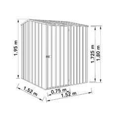 Absco 5 X 5ft Premier Reverse Apex - Dark Grey 11 Absco 5 X 5ft Premier Reverse Apex - Dark Grey -Westland Garden Deals Store 13440843 1524929165619473