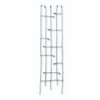 Panacea Forged Twig With Leaves Garden Trellis - Black - 184 X 59cm