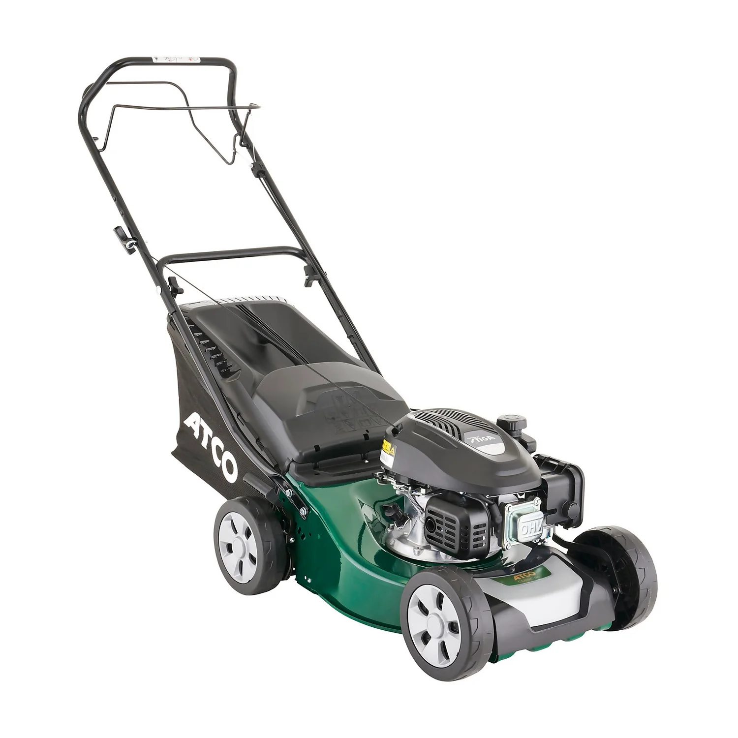 Atco 123ccc Classic 16S Petrol Lawn Mower - 41cm 1 Atco 123ccc Classic 16S Petrol Lawn Mower - 41cm