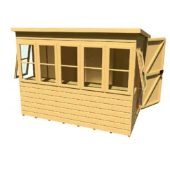 Shire 8 X 6ft Sun Pent Shed -Westland Garden Deals Store 13505284 1904931993298912