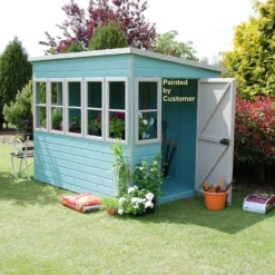 Shire 8 X 6ft Sun Pent Shed -Westland Garden Deals Store 13505284 9594931993061918