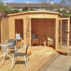 Shire 8 X 8ft Barclay Summerhouse - Including Installation -Westland Garden Deals Store 13505303 8444931996024256