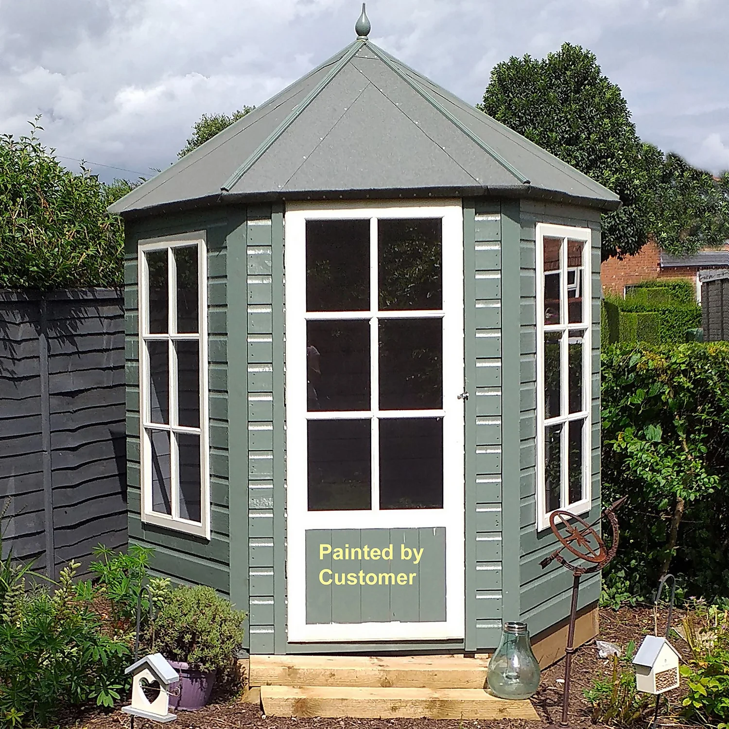 Shire 6 X 6ft Gazebo Summerhouse - Including Installation 7 Shire 6 X 6ft Gazebo Summerhouse - Including Installation - Image 7