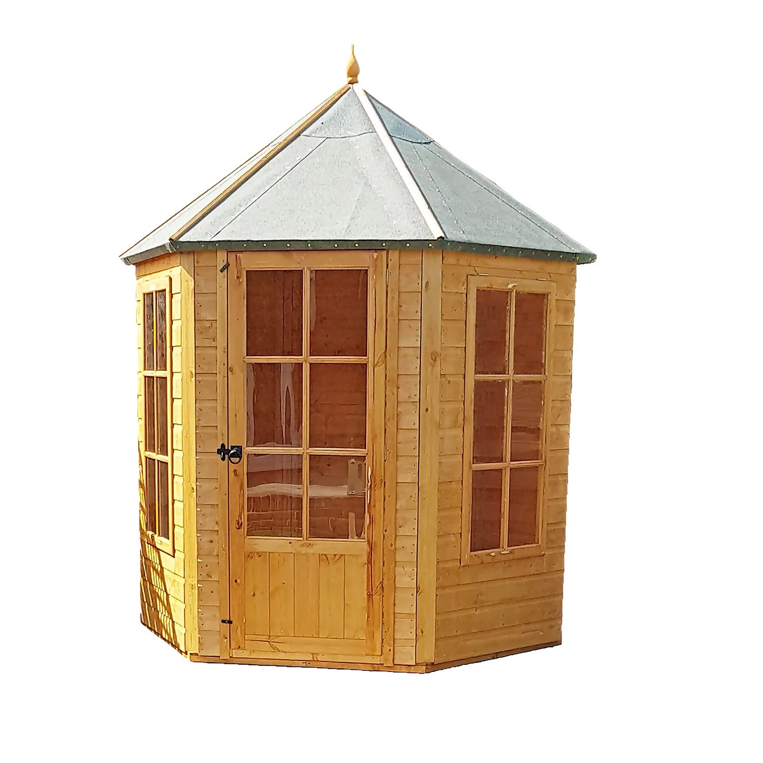 Shire 6 X 6ft Gazebo Summerhouse - Including Installation 1 Shire 6 X 6ft Gazebo Summerhouse - Including Installation
