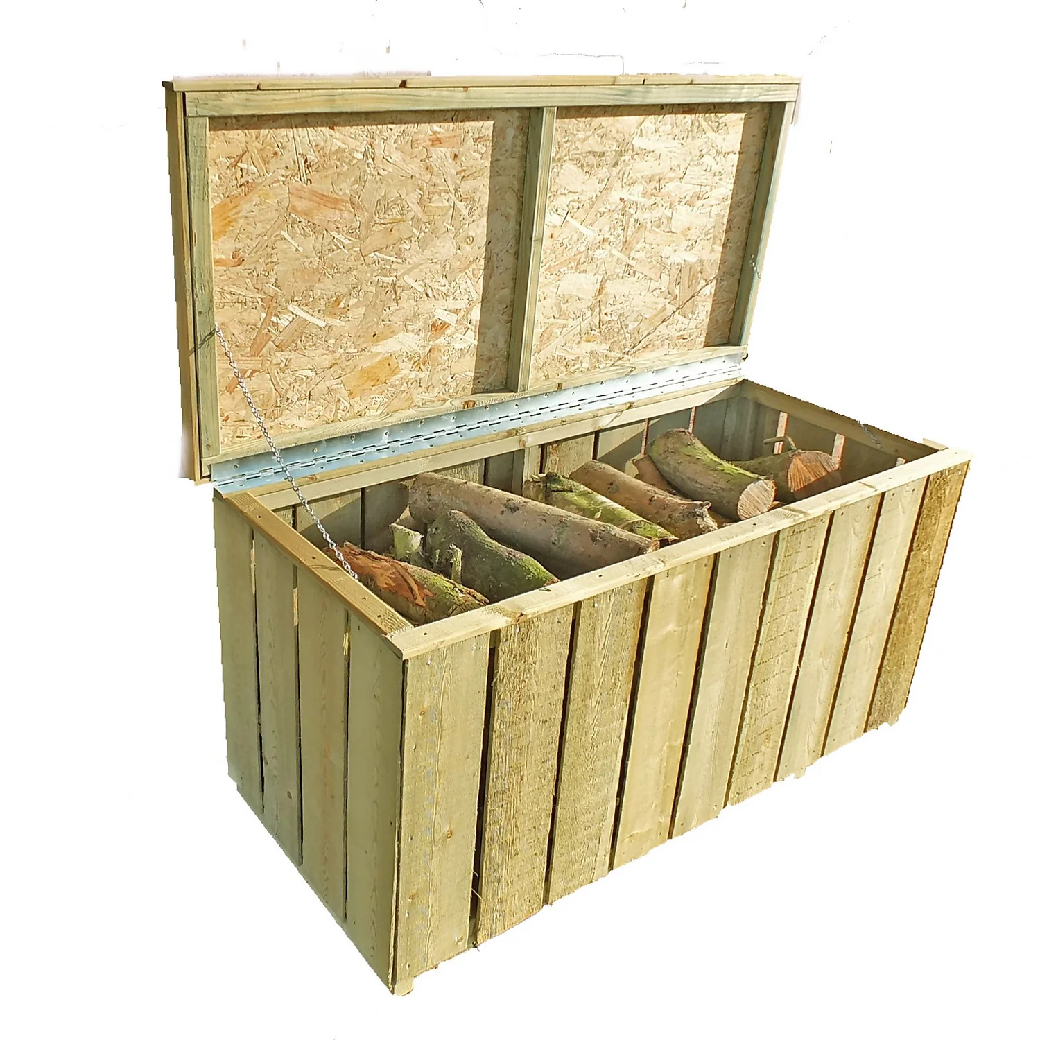 Shire Sawn Timber Garden Storage Log Box 4x2 1 Shire Sawn Timber Garden Storage Log Box 4x2