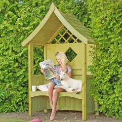 Shire 4x2ft Arum Garden Arbour -Westland Garden Deals Store 13505351 1254932698218683