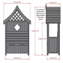 Shire 4x2ft Arum Garden Arbour -Westland Garden Deals Store 13505351 1634932698171973