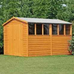 Shire 10x8ft Overlap Garden Shed - Including Installation 12 Shire 10x8ft Overlap Garden Shed - Including Installation -Westland Garden Deals Store 13508660 1374926475873800