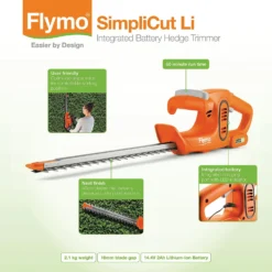 Flymo SimpliCut Cordless Hedge Trimmer -Westland Garden Deals Store 13524808 1594936857993480