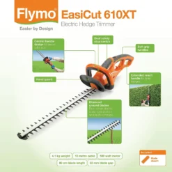 Flymo EasiCut 610XT Hedge Trimmer -Westland Garden Deals Store 13524810 5224936857421032