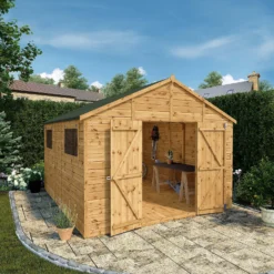 Mercia 12ft X 10ft Premium Shiplap Modular Workshop Shed - Including Installation 18 Mercia 12ft X 10ft Premium Shiplap Modular Workshop Shed - Including Installation -Westland Garden Deals Store 13555750 1744949333865612
