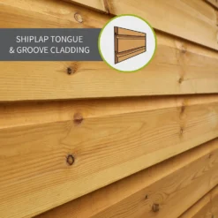 Mercia 18ft X 10ft Premium Shiplap Modular Workshop Shed - Including Installation -Westland Garden Deals Store 13555759 1904949335714497
