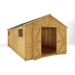 Mercia 18ft X 10ft Premium Shiplap Modular Workshop Shed - Including Installation -Westland Garden Deals Store 13555759 4084949336132880
