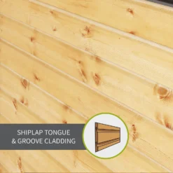 Mercia 7ft X 5ft Premium Shiplap Apex Shed - Including Installation -Westland Garden Deals Store 13555771 2054949335336596