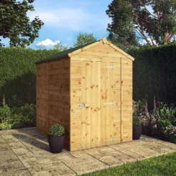 Mercia 7ft X 5ft Premium Windowless Shiplap Apex Shed -Westland Garden Deals Store 13555774 1754949334631305