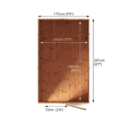Mercia 10ft X 6ft Premium Shiplap Apex Shed - Including Installation -Westland Garden Deals Store 13555784 1354949337951618