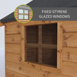 Mercia 5ft X 6ft Pent Wooden Playhouse With Tower -Westland Garden Deals Store 13555813 9574951147076658