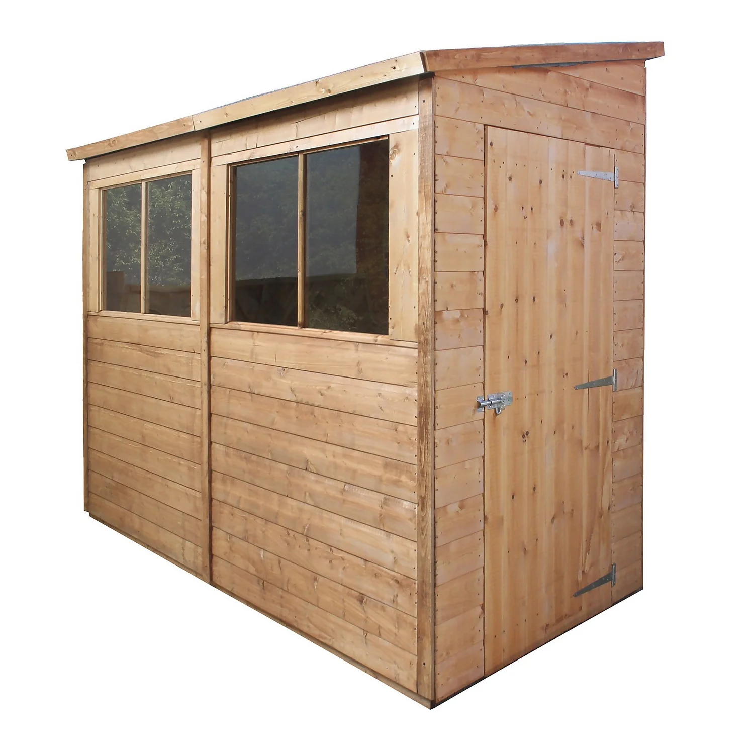 Mercia 8ft X 4ft Premium Shiplap Modular Pent Shed 10 Mercia 8ft X 4ft Premium Shiplap Modular Pent Shed - Image 10