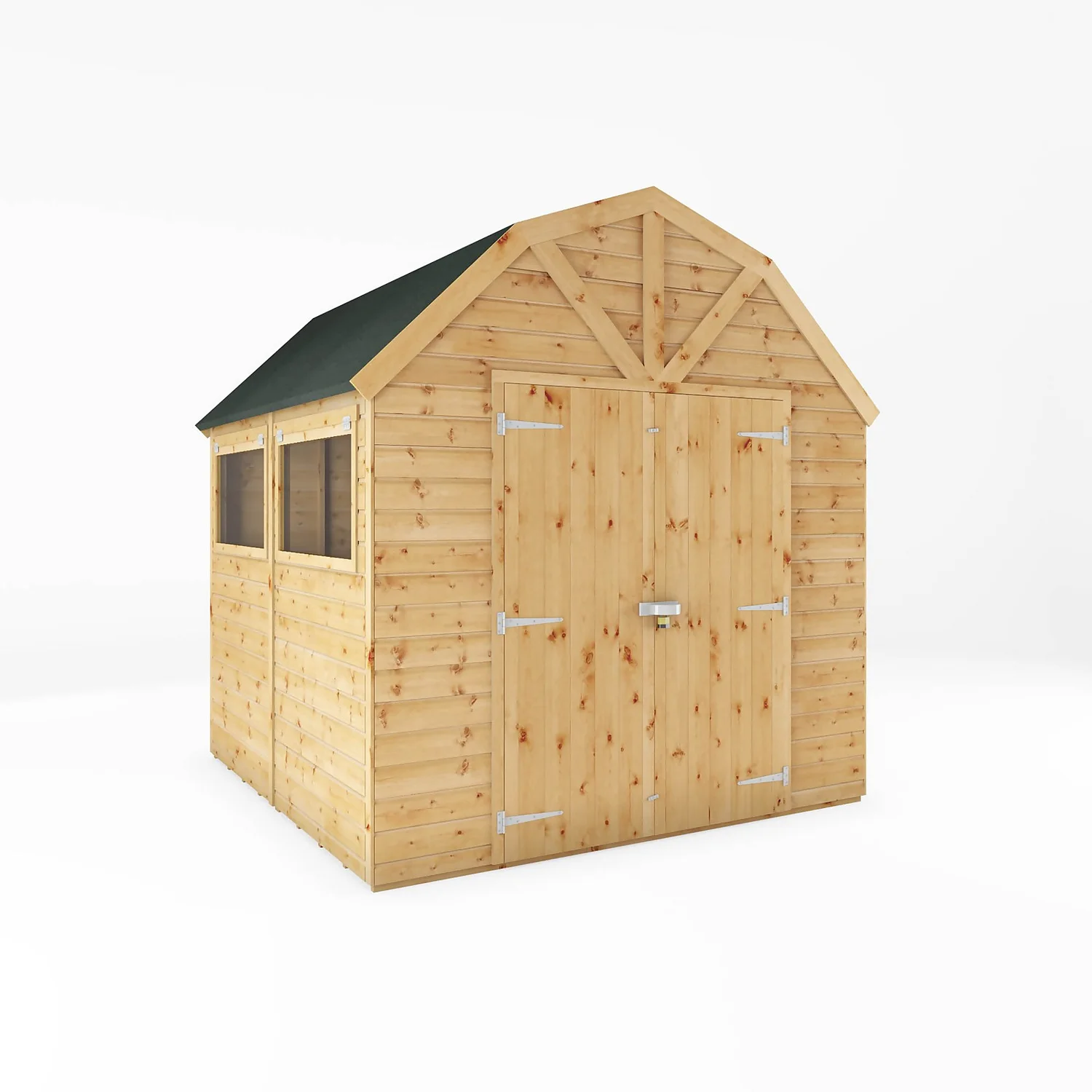 Mercia 8ft X 8ft Premium Shiplap Barn Shed - Including Installation 1 Mercia 8ft X 8ft Premium Shiplap Barn Shed - Including Installation