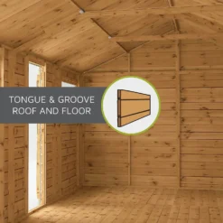 Mercia 8ft X 8ft Premium Shiplap Barn Shed - Including Installation 16 Mercia 8ft X 8ft Premium Shiplap Barn Shed - Including Installation -Westland Garden Deals Store 13555854 1135029433531418