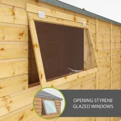 Mercia 12ft X 6ft Premium Shiplap Pent Shed - Including Installation -Westland Garden Deals Store 13555857 8234949334403359