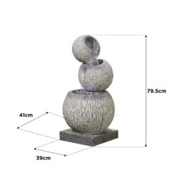 Stylish Fountain Illusion Falls Water Feature With LEDs -Westland Garden Deals Store 13846045 1394978881020436