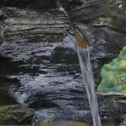 Stylish Fountain Hinoki Springs Water Feature With LEDs -Westland Garden Deals Store 13846067 3834962027928554