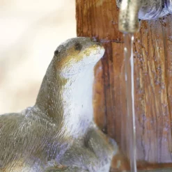 Stylish Fountain Playful Otters Water Feature With LEDs 14 Stylish Fountain Playful Otters Water Feature With LEDs -Westland Garden Deals Store 13846072 8474962027929886