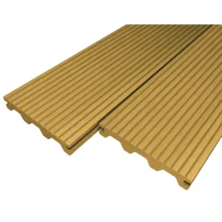Victoria Composite Decking Castle Groove 20 Pack Teak - 10.08 M2