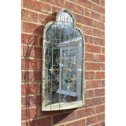 MirrorOutlet Shabby Chic Garden Accent Mirror - 70x40cm -Westland Garden Deals Store 13950538 1134987173086412