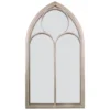 MirrorOutlet Somerley Chapel Arch Large Garden Mirror - 150x81cm
