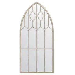 MirrorOutlet Buttercup Country Arch Large Garden Mirror - 140x75cm -Westland Garden Deals Store 13950569 1104987139586018