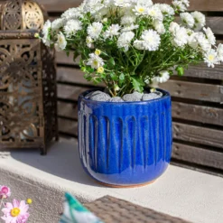 Chiswick Running Pot Blue - 38cm 6 Chiswick Running Pot Blue - 38cm -Westland Garden Deals Store 13973638 3145011238764101