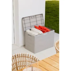 Toomax Garden Storage Box 160L - Warm Grey -Westland Garden Deals Store 13997480 1085004537305487