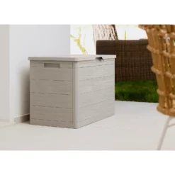 Toomax Garden Storage Box 160L - Warm Grey -Westland Garden Deals Store 13997480 6735004537331098