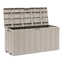 Toomax Bravo Garden Storage Box 270L - Warm Grey 11 Toomax Bravo Garden Storage Box 270L - Warm Grey -Westland Garden Deals Store 13997481 1005004537146391