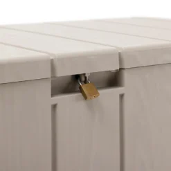 Toomax Bravo Garden Storage Box 270L - Warm Grey 16 Toomax Bravo Garden Storage Box 270L - Warm Grey -Westland Garden Deals Store 13997481 1505004537275931