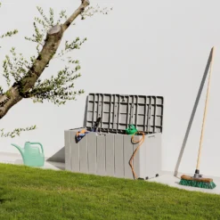 Toomax Bravo Garden Storage Box 270L - Warm Grey 19 Toomax Bravo Garden Storage Box 270L - Warm Grey -Westland Garden Deals Store 13997481 1945004537356445