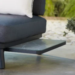 Heba Grey Metal Garden Corner Sofa Set -Westland Garden Deals Store 14005702 1595022704432172