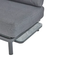 Heba Grey Metal Garden Corner Sofa Set -Westland Garden Deals Store 14005702 4265022704746602