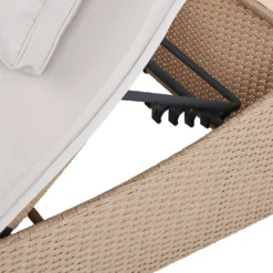 Natural Folding Rattan Sun Lounger 16 Natural Folding Rattan Sun Lounger -Westland Garden Deals Store 14005776 2015022649763655