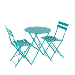 Millie Metal Bistro Set - Green -Westland Garden Deals Store 14005782 8735034551627298