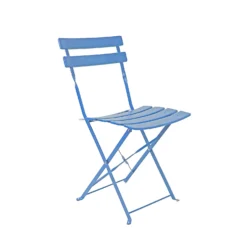 Millie Metal Bistro Set - Blue 17 Millie Metal Bistro Set - Blue -Westland Garden Deals Store 14005783 3895018249938476