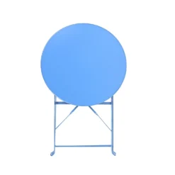 Millie Metal Bistro Set - Blue 19 Millie Metal Bistro Set - Blue -Westland Garden Deals Store 14005783 3945018250015570
