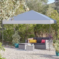 Homebase Edit Pop Up Gazebo - Grey -Westland Garden Deals Store 14005789 1565021916417312