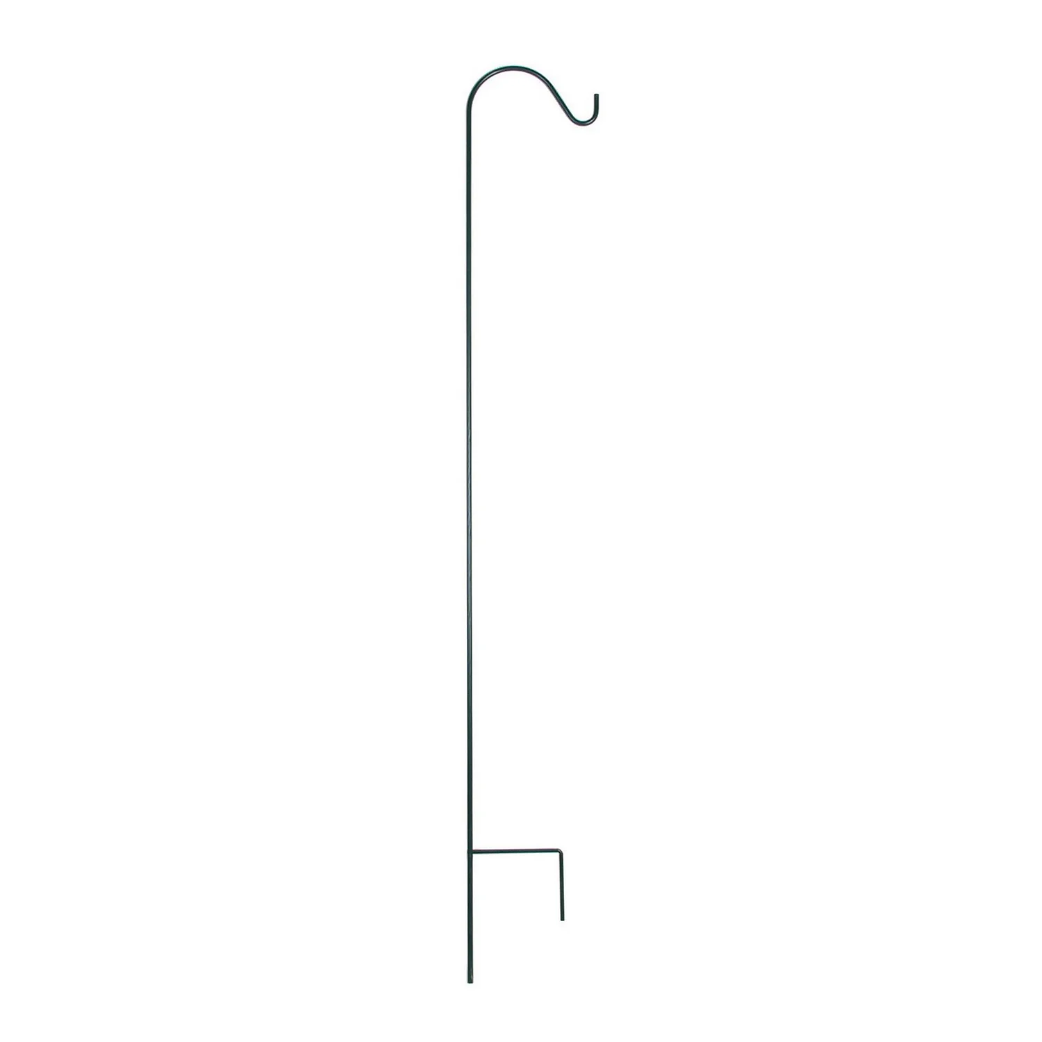 Single Shepherd Garden Hook 64 Inch - Black 1 Single Shepherd Garden Hook 64 Inch - Black