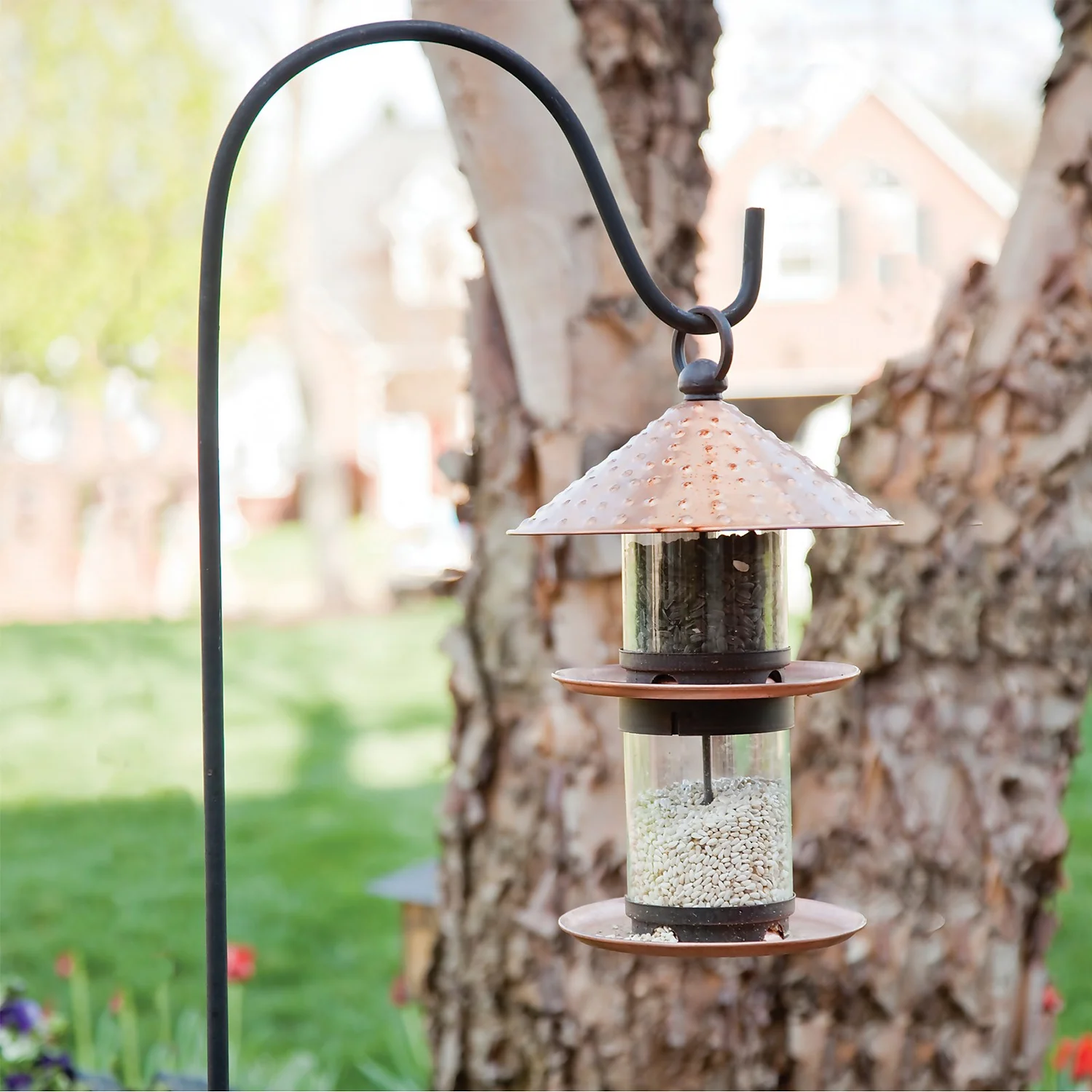 Single Shepherd Garden Hook 64 Inch - Black 2 Single Shepherd Garden Hook 64 Inch - Black - Image 2