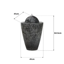 Stylish Fountain Dappled Column Water Feature -Westland Garden Deals Store 14519357 6755047822651407